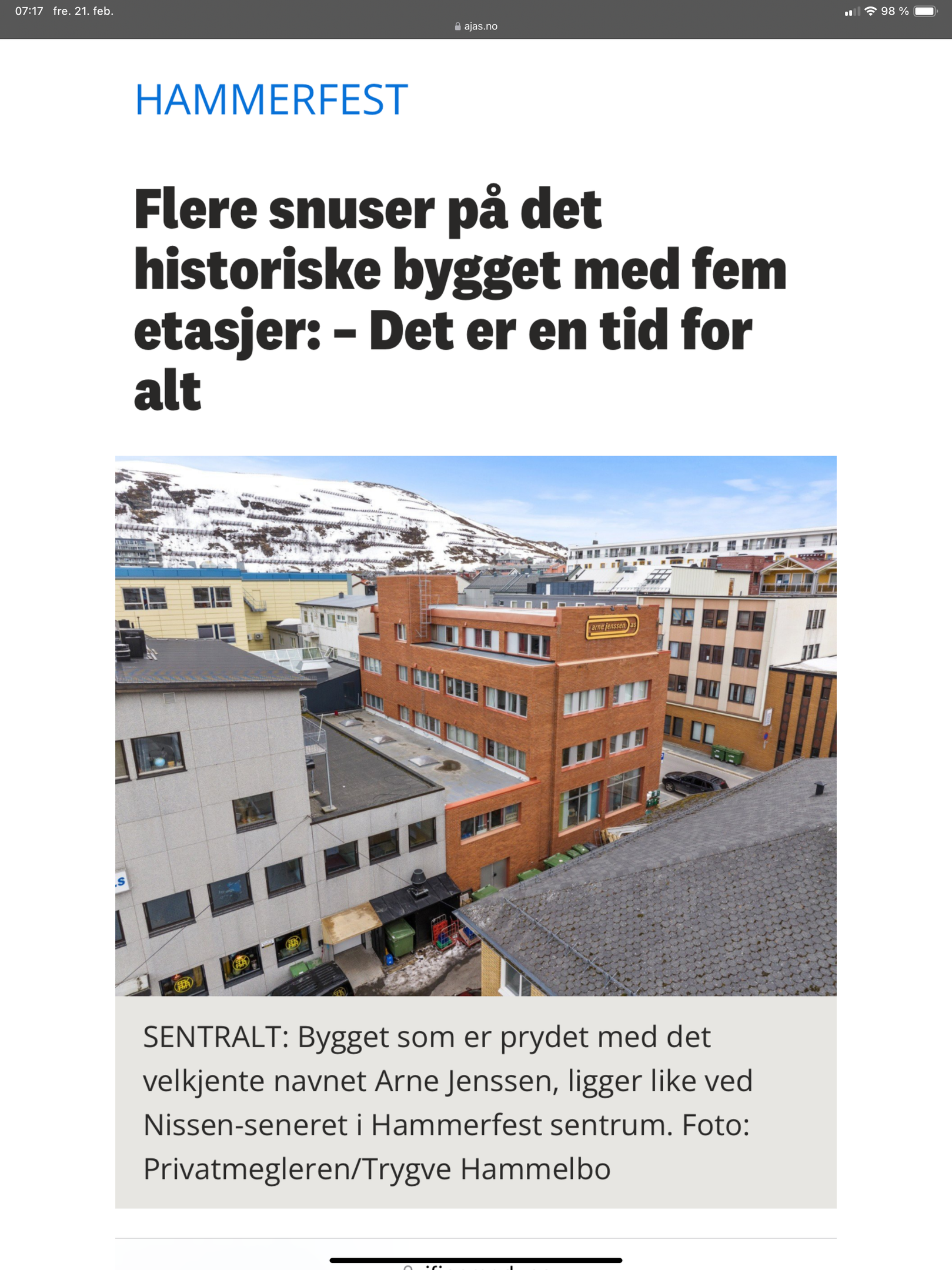 Storgt 4 er til salgs!